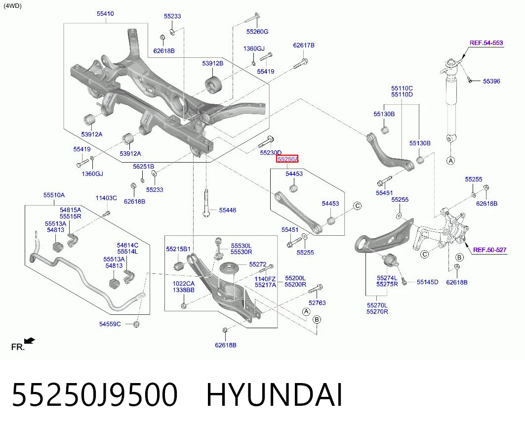 55250J9500 Hyundai/Kia 