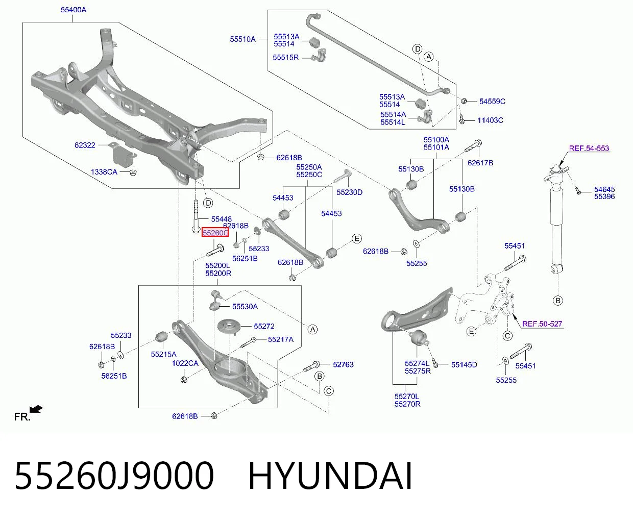 55260J9000 Hyundai/Kia 