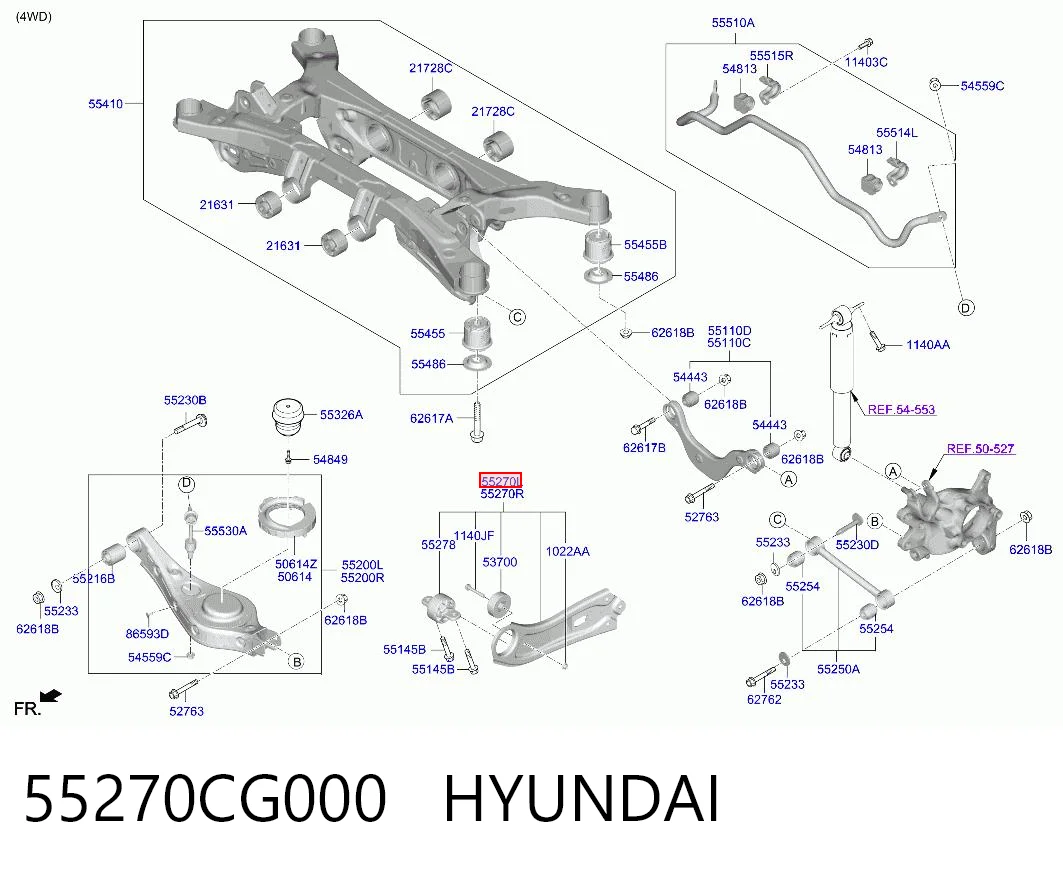 55270CG000 Hyundai/Kia 