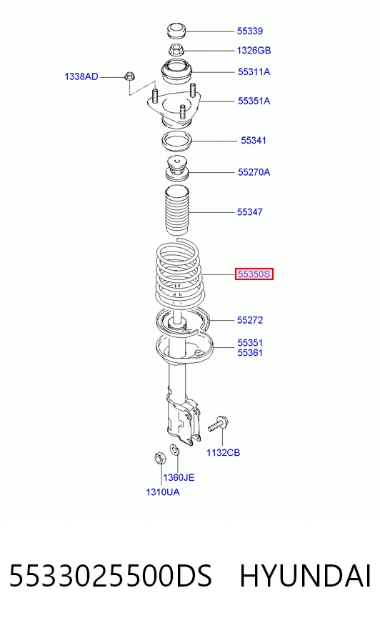 5533025500DS Hyundai/Kia