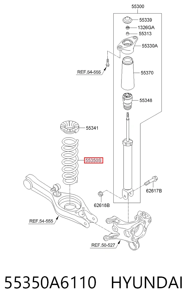 Купить 601527D Maxgear Пружина подвески