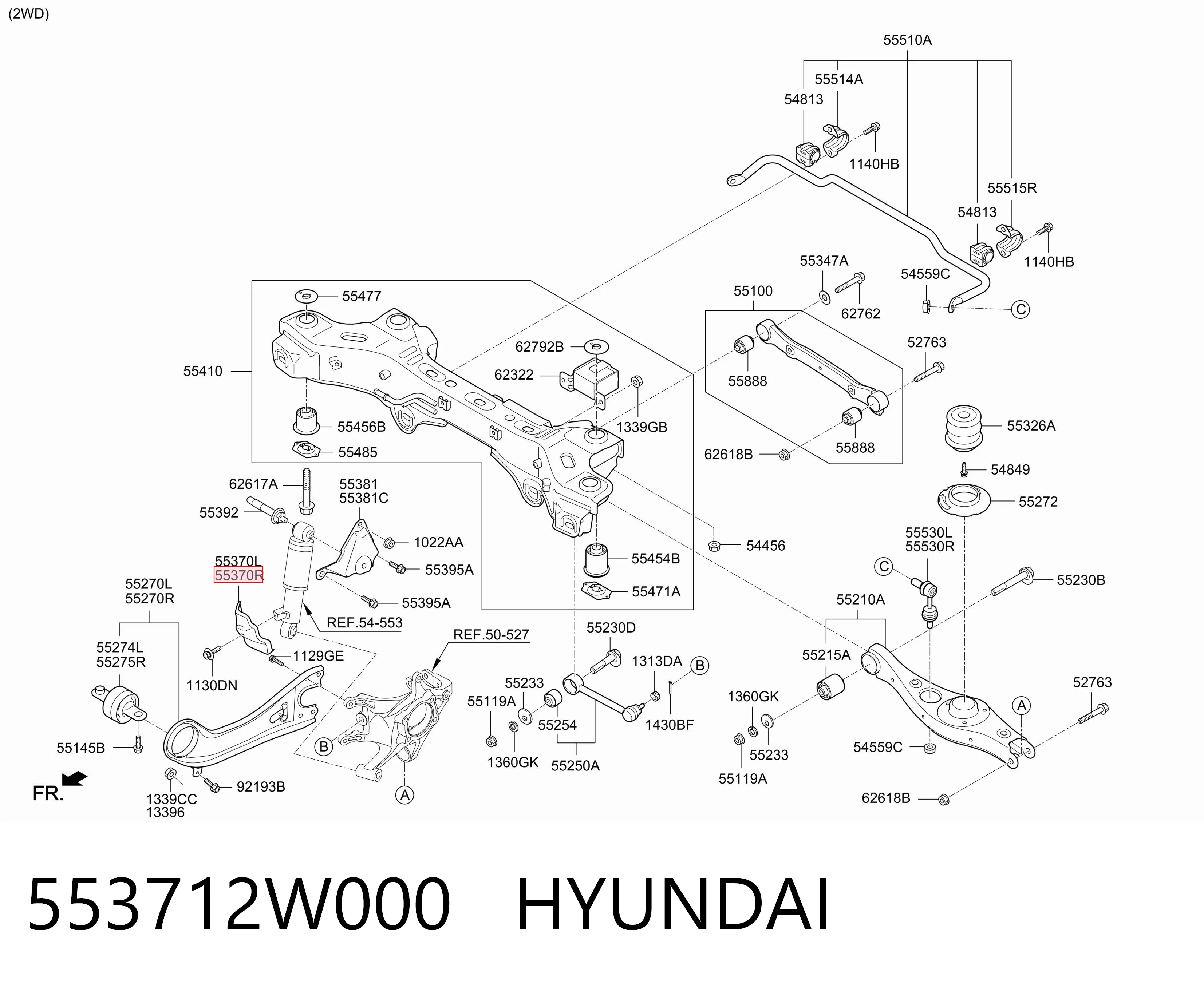 553712W000 Hyundai/Kia 