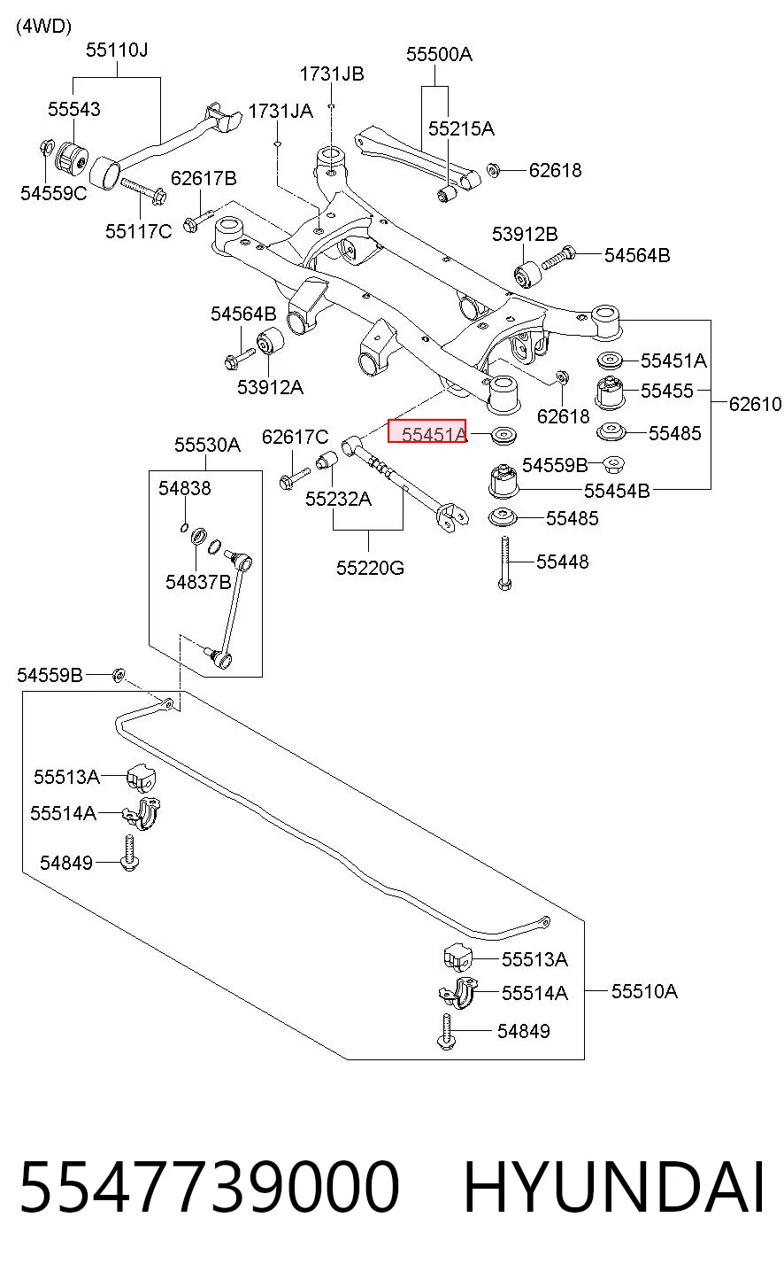 5547739000 Hyundai/Kia 