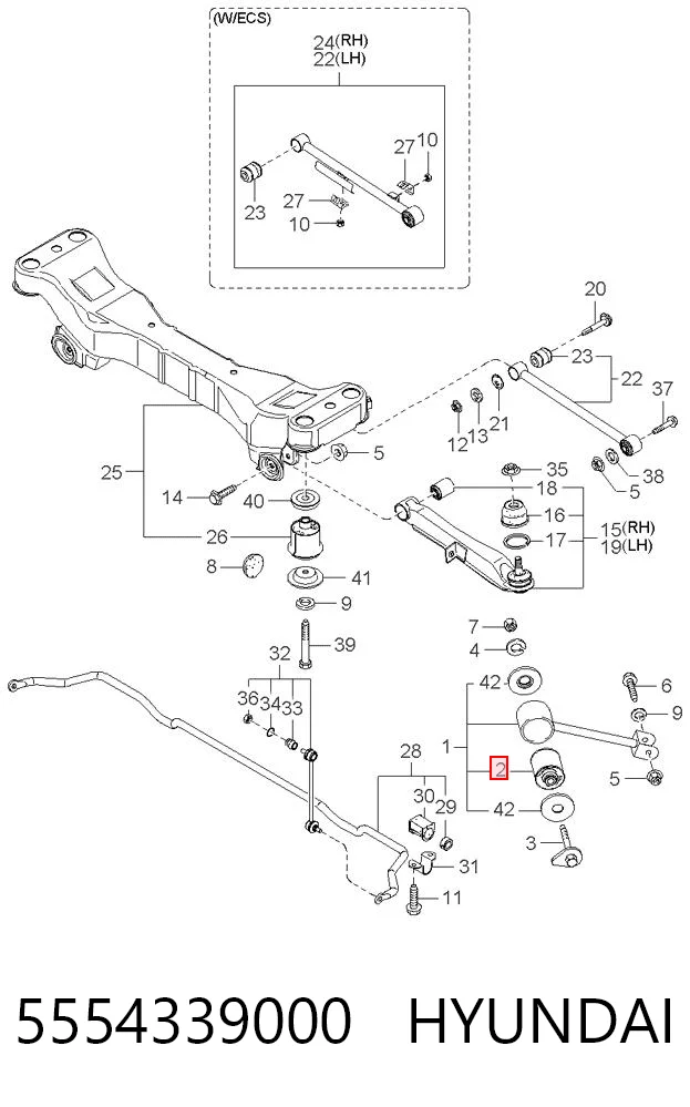 5554339000 Hyundai/Kia