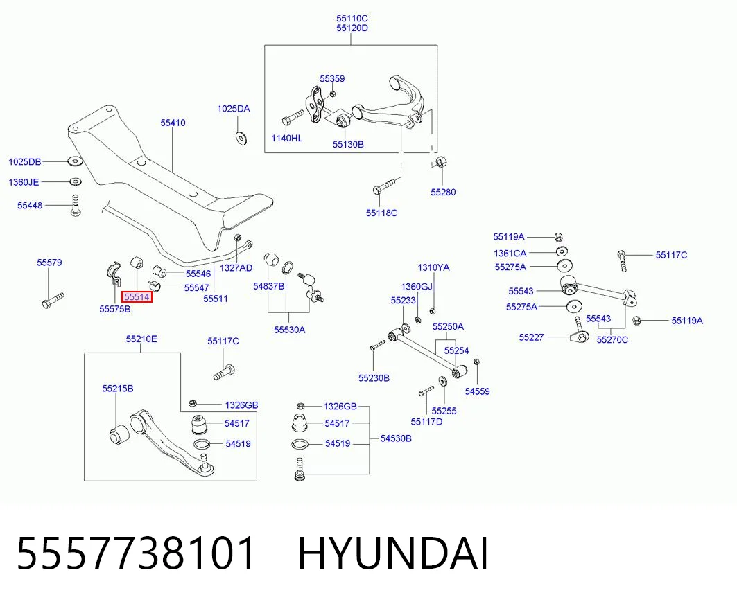 Резинка заднего стабилизатора Parts-Mall 5557738102 цена, от 0.42 USD