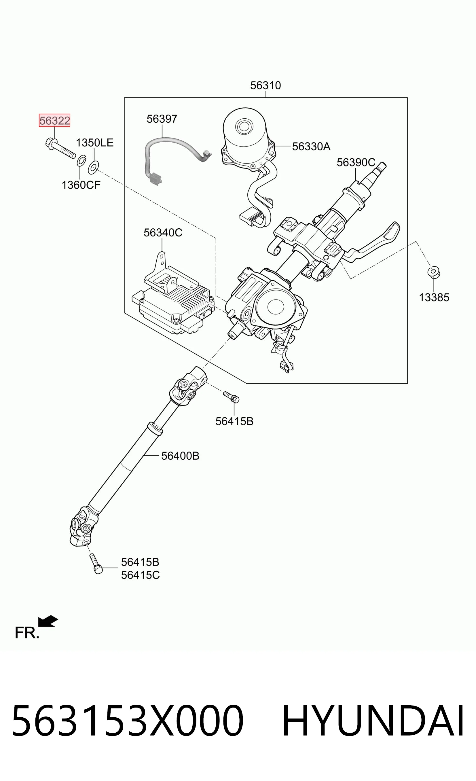 563153X000 Hyundai/Kia 