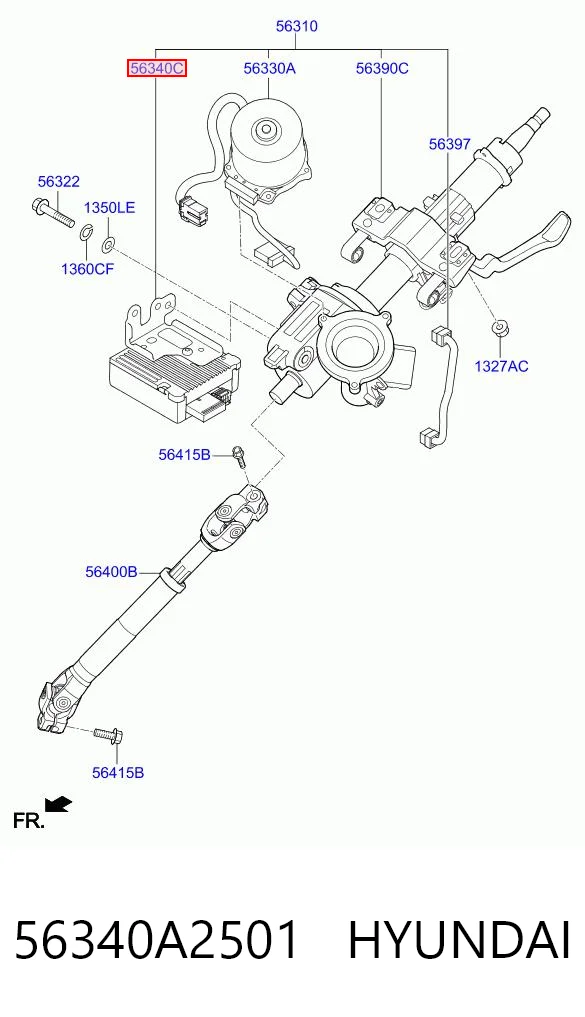 56340A2501 Hyundai/Kia