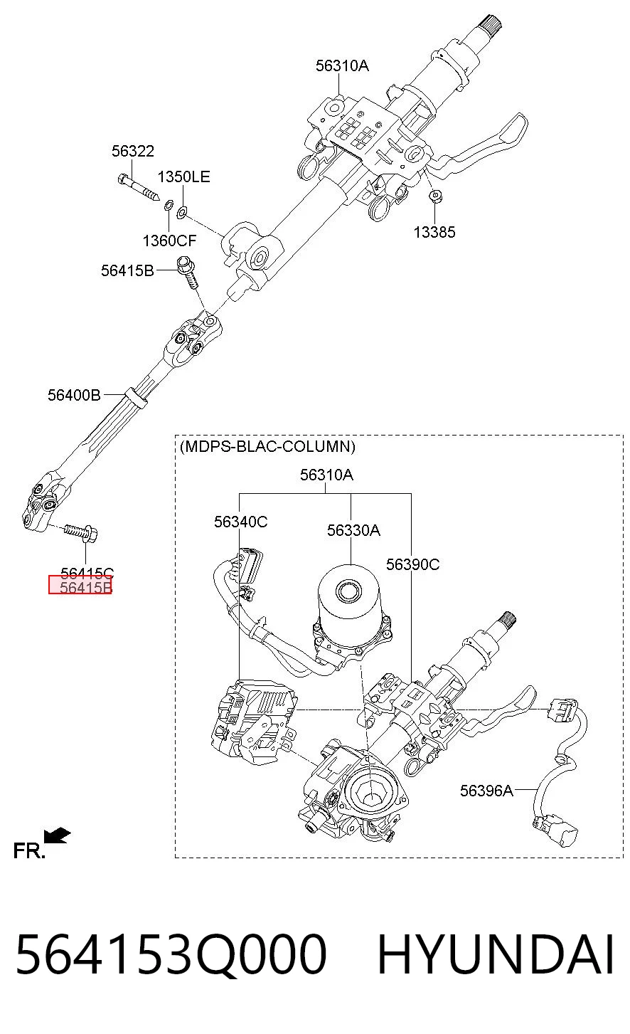 564153Q000 Hyundai/Kia 