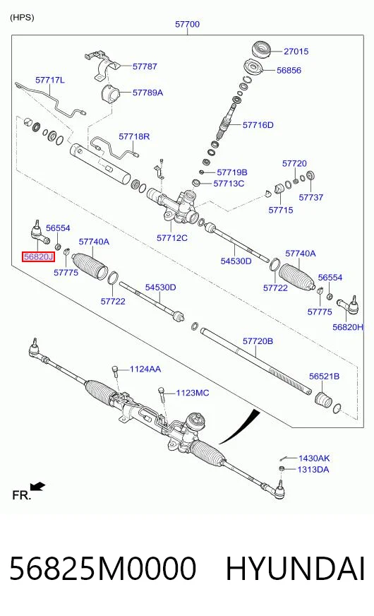 Наконечник рулевой тяги CTR CEKH74R