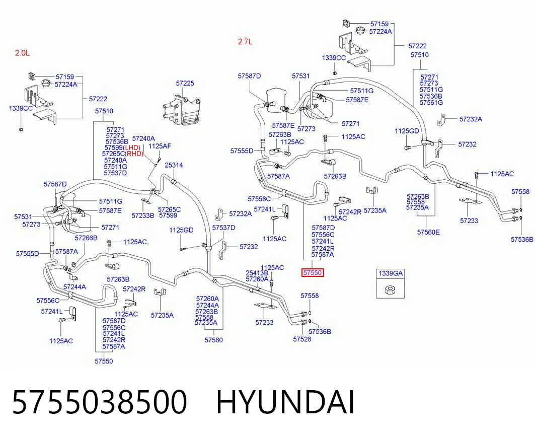 5755038500 Hyundai/Kia 