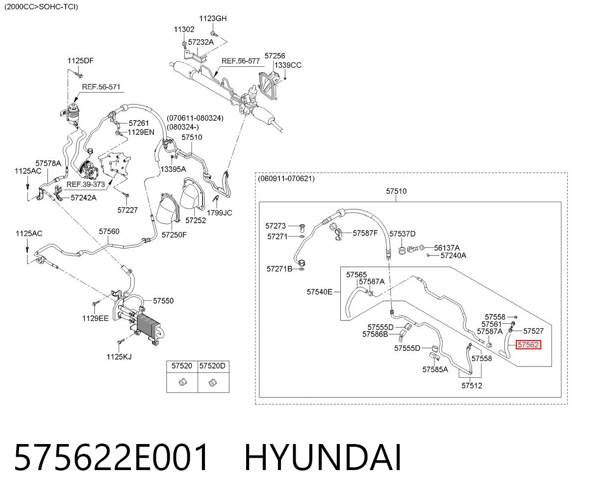 575622E001 Hyundai/Kia 