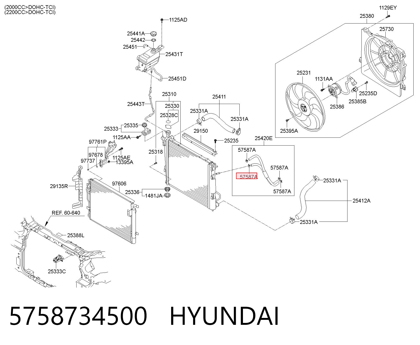 5758734500 Hyundai/Kia 