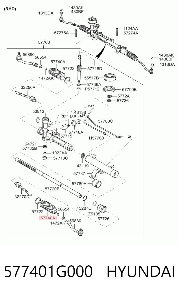 Пыльник рейки GKN-Spidan 0084173