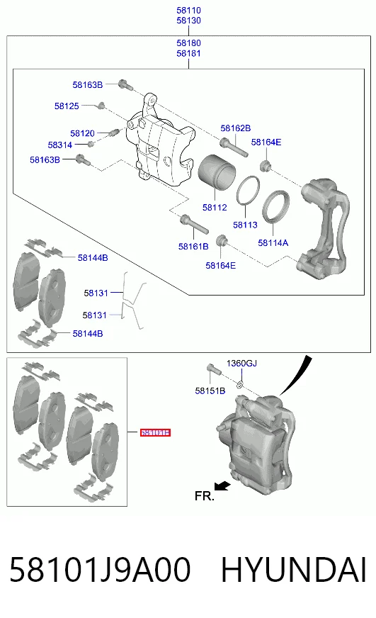 Передние тормозные колодки 162035 Power Stop