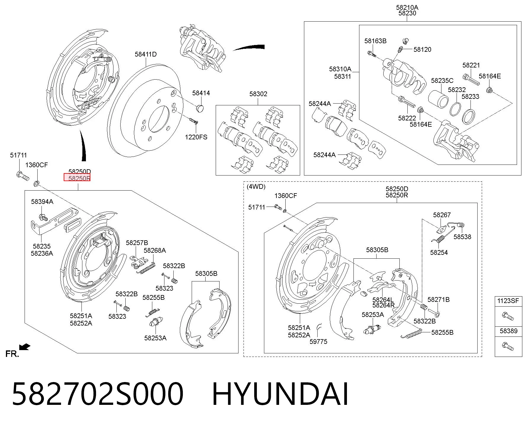 582702S000 Hyundai/Kia 