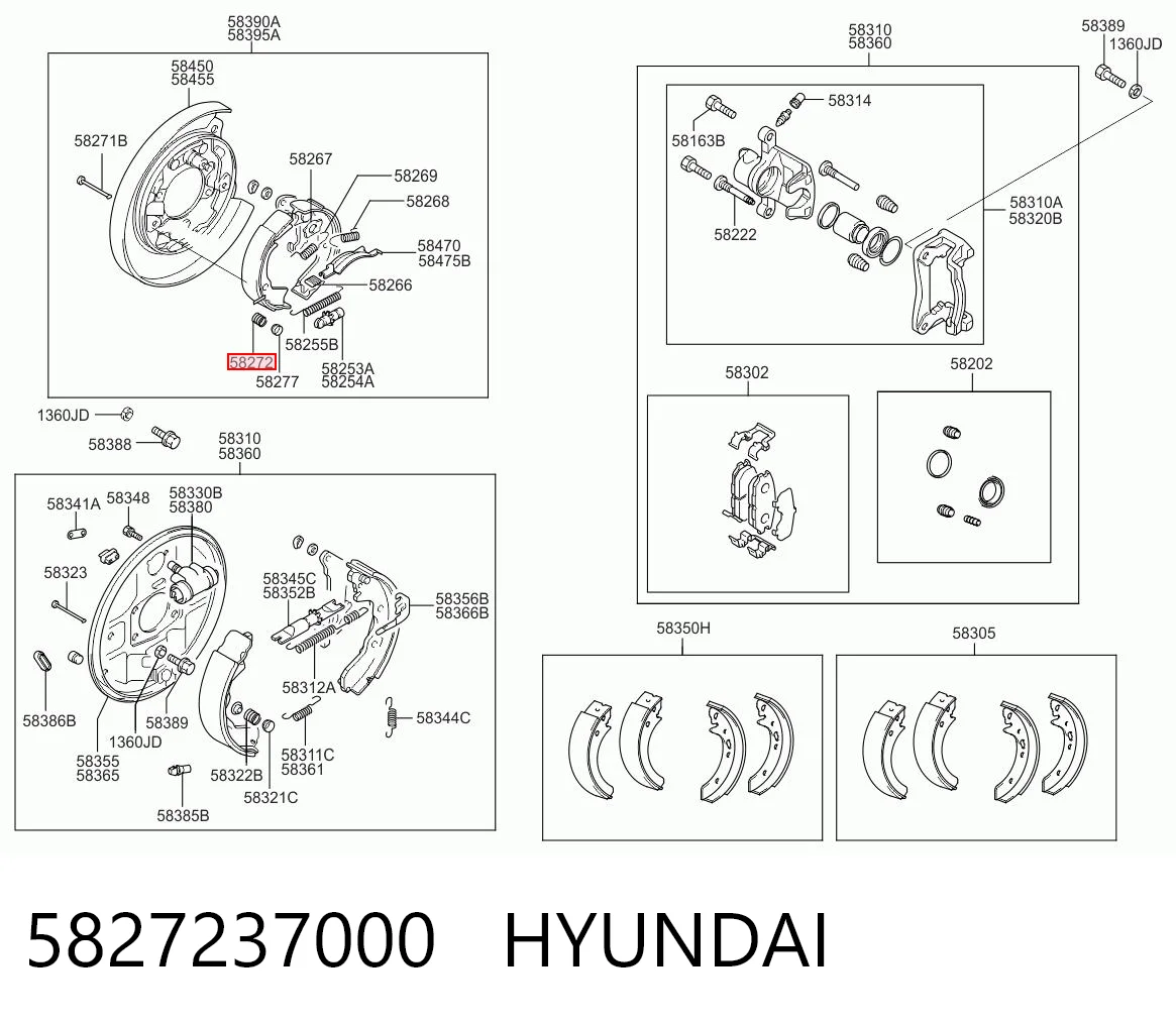 5827237000 Hyundai/Kia 