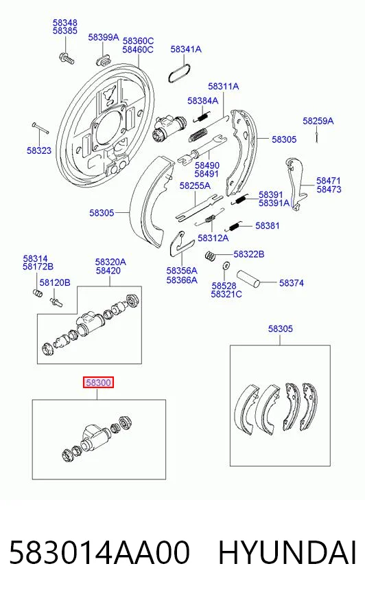 9937773 Fiat/Alfa/Lancia Ремкомплект тормозного цилиндра заднего