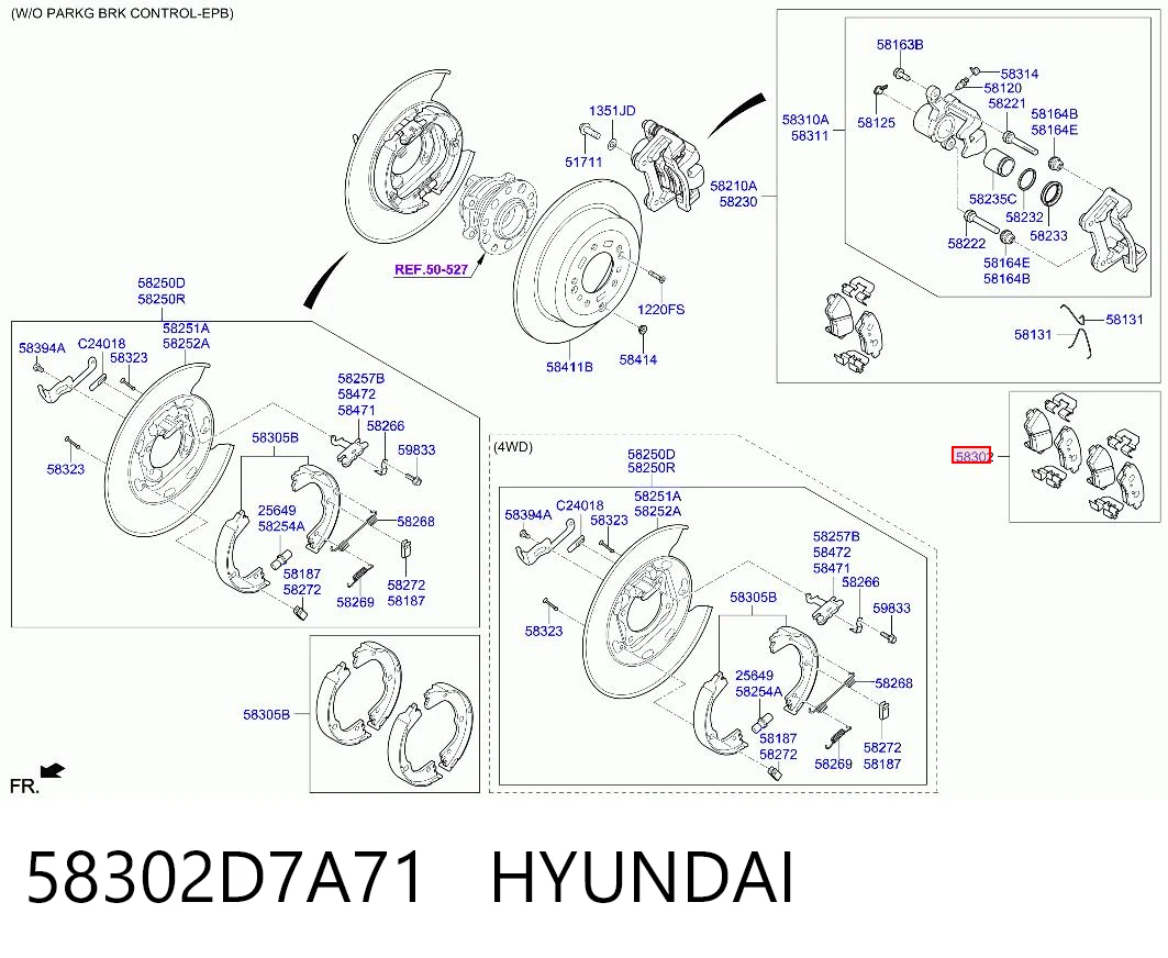 58302D7A71 Hyundai/Kia