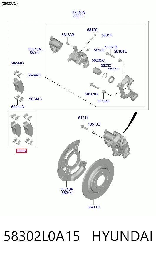 Купить 162299 Power Stop Колодки тормозные задние, дисковые
