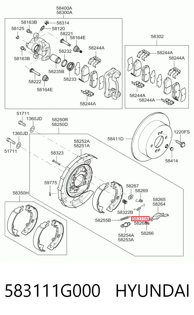 583111G000 Hyundai/Kia 