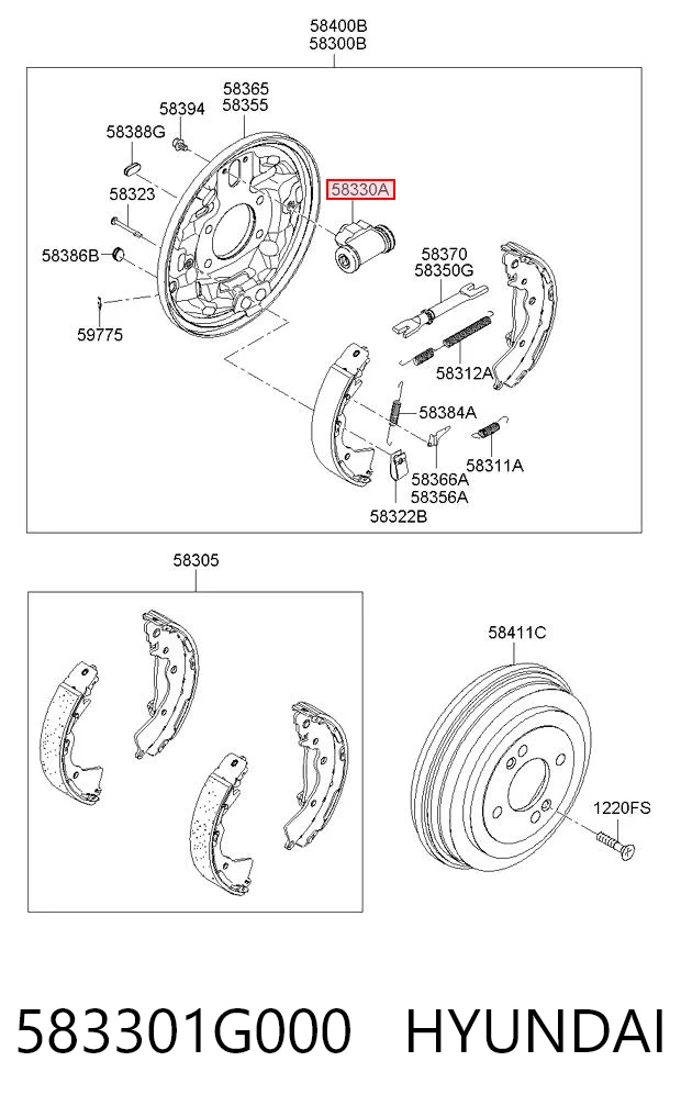Цилиндр тормозной колесный 986475946 Bosch