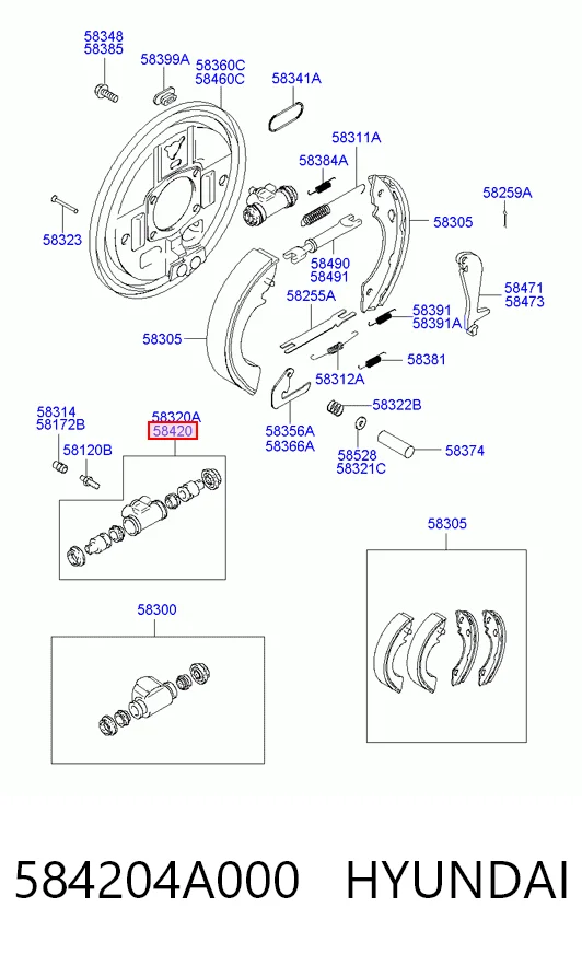 Купить A6614233099 Mercedes Цилиндр тормозной колесный