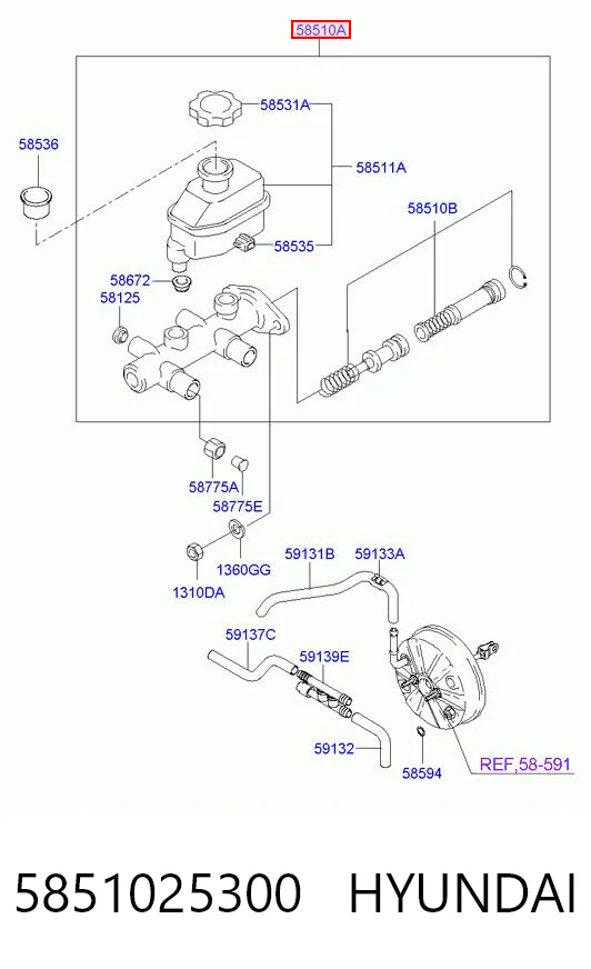 Купить 820966755 Hans Pries (Topran) Главный тормозной цилиндр