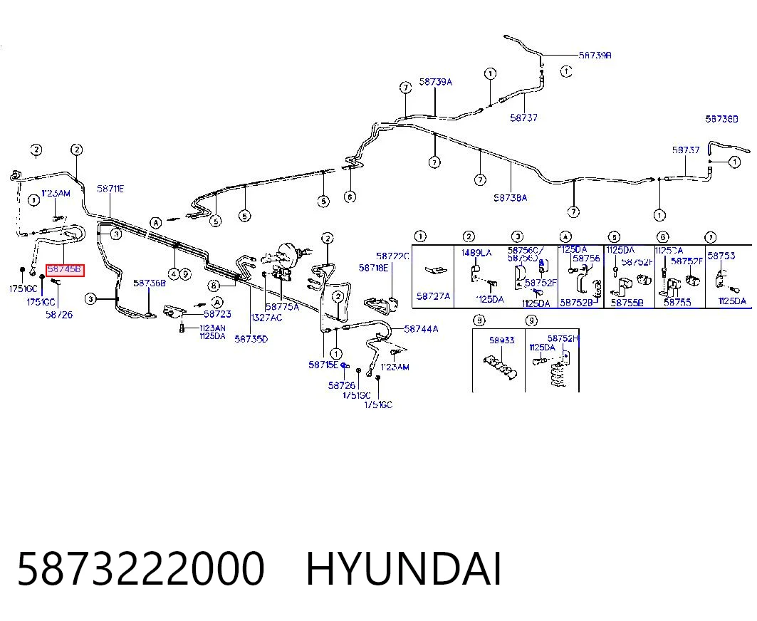 1635059180 Peugeot/Citroen Шланг тормозной передний правый