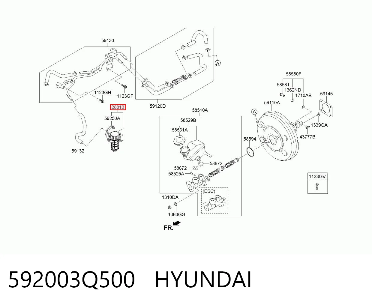 592003Q500 Hyundai/Kia 