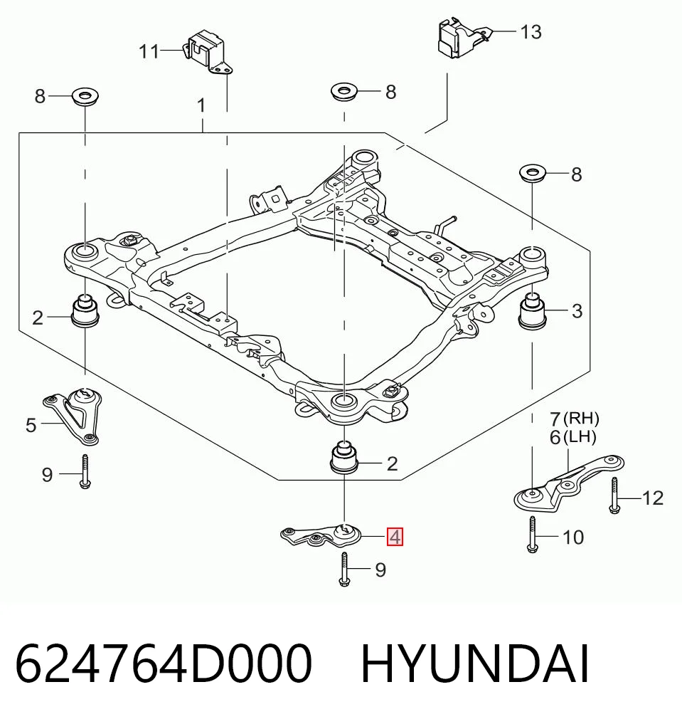 624764D000 Hyundai/Kia 