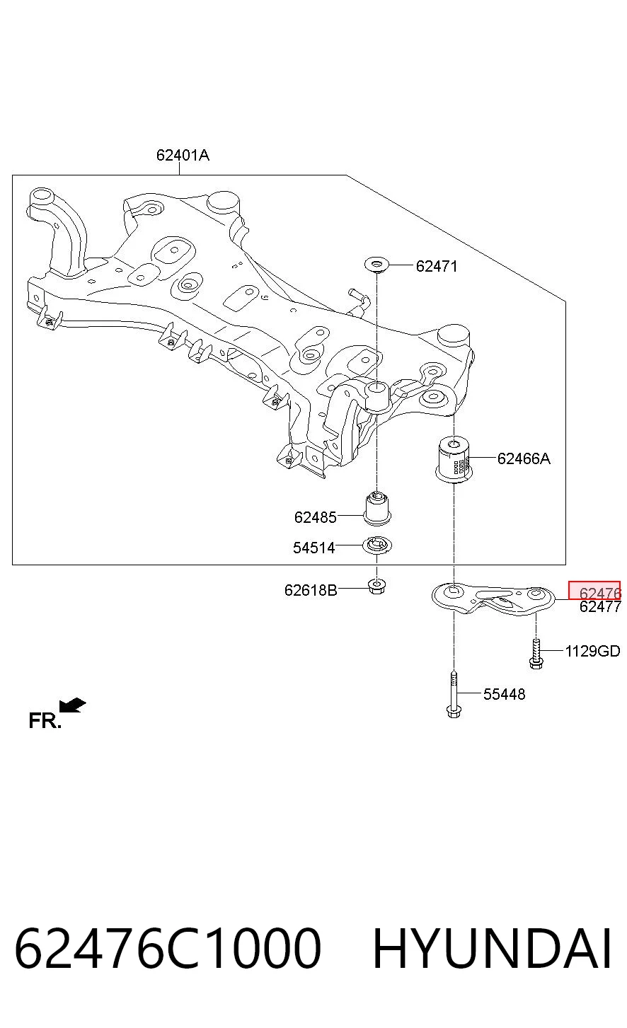 62476C1000 Hyundai/Kia 