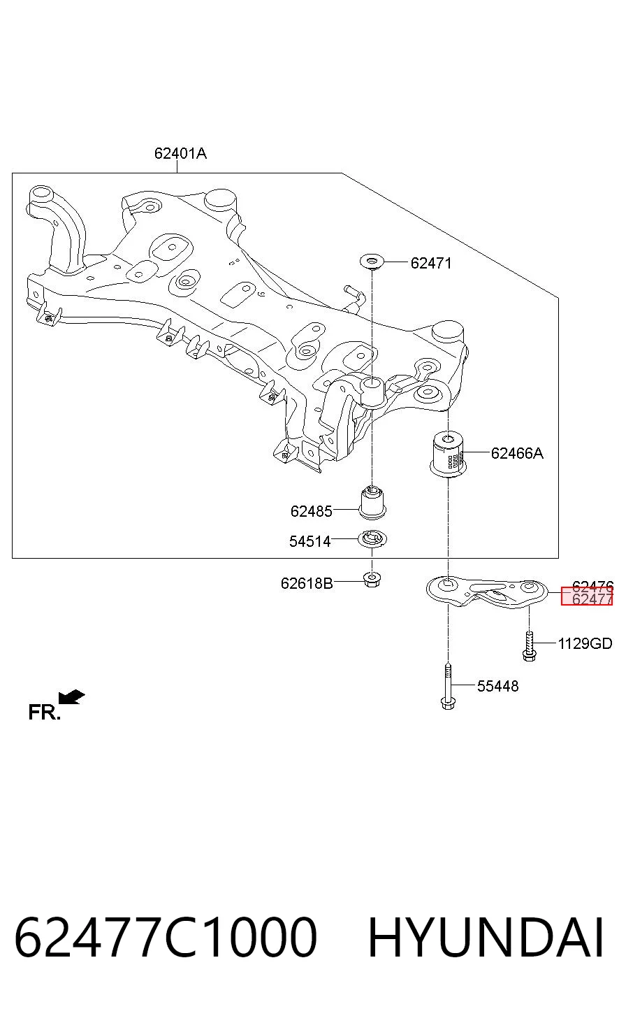 62477C1000 Hyundai/Kia 