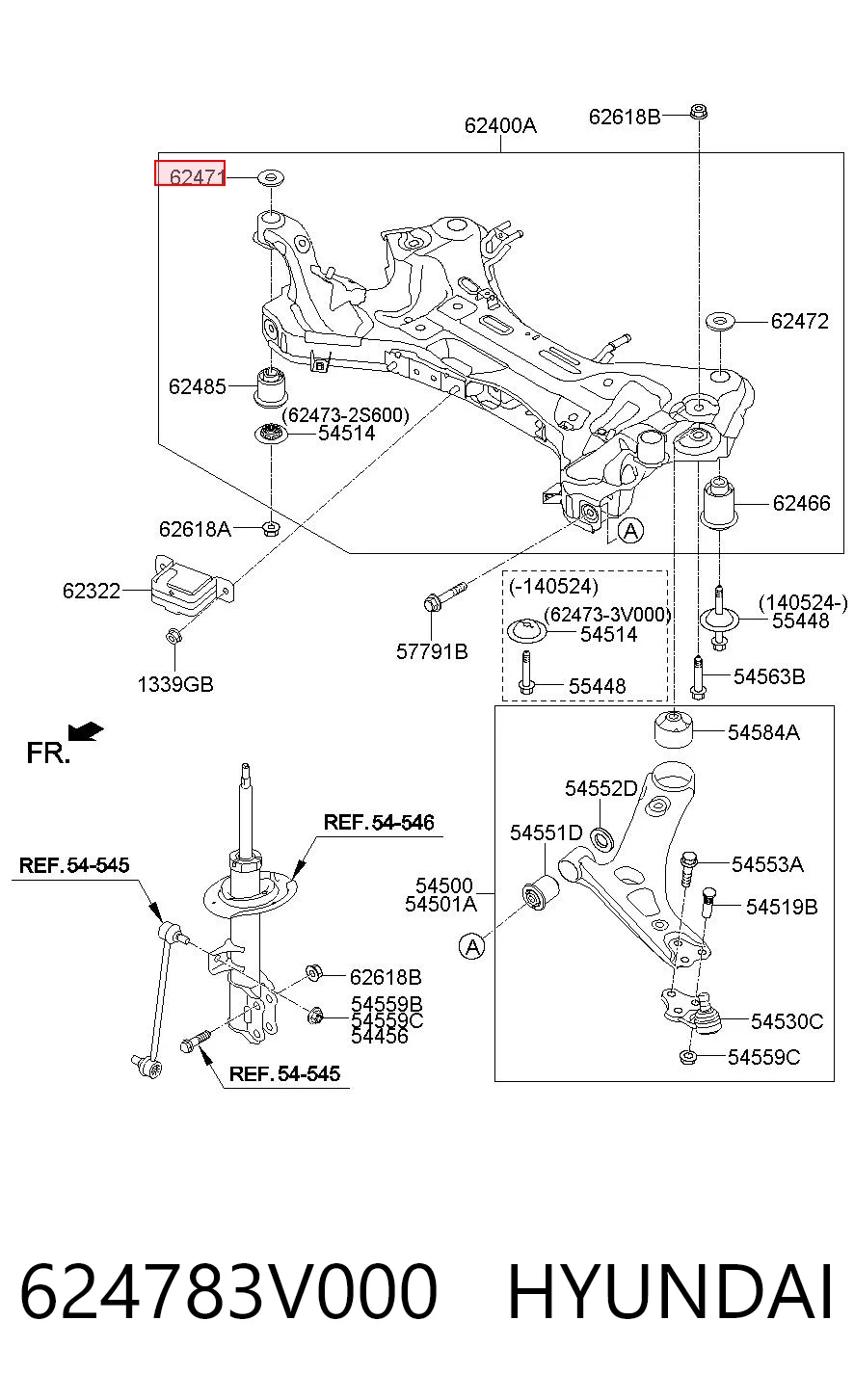 624783V000 Hyundai/Kia 
