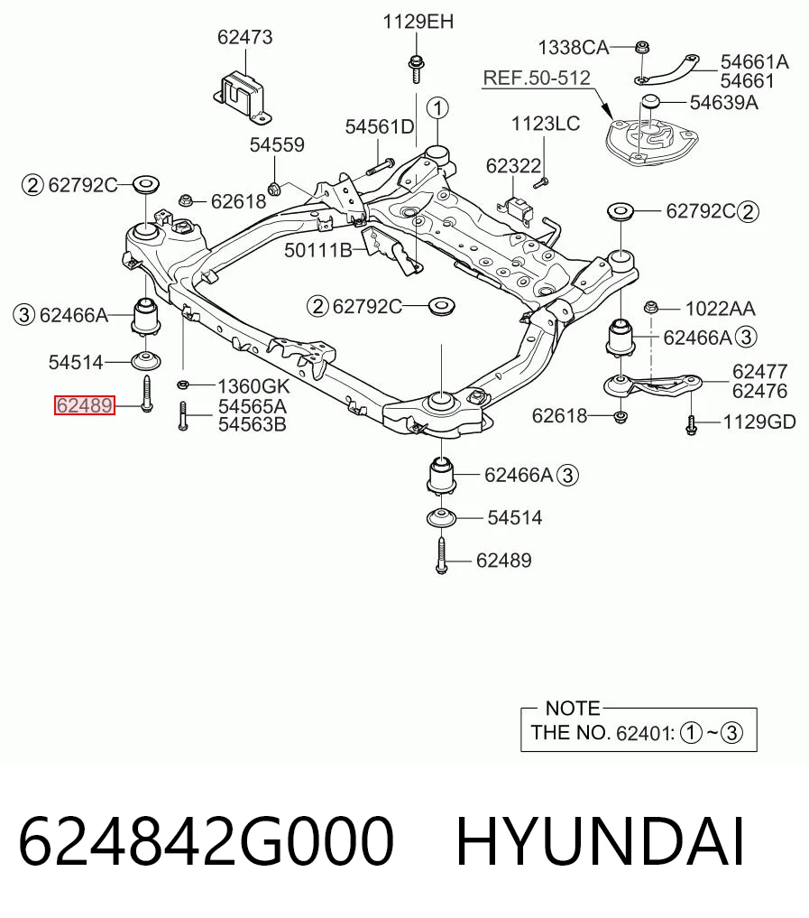 624842G000 Hyundai/Kia 