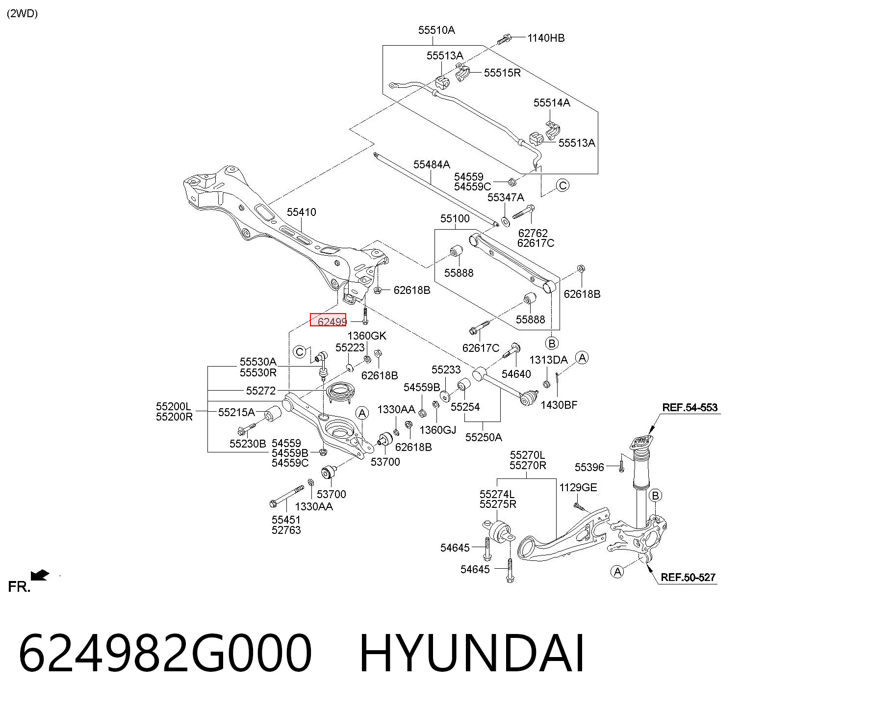 624982G000 Hyundai/Kia 