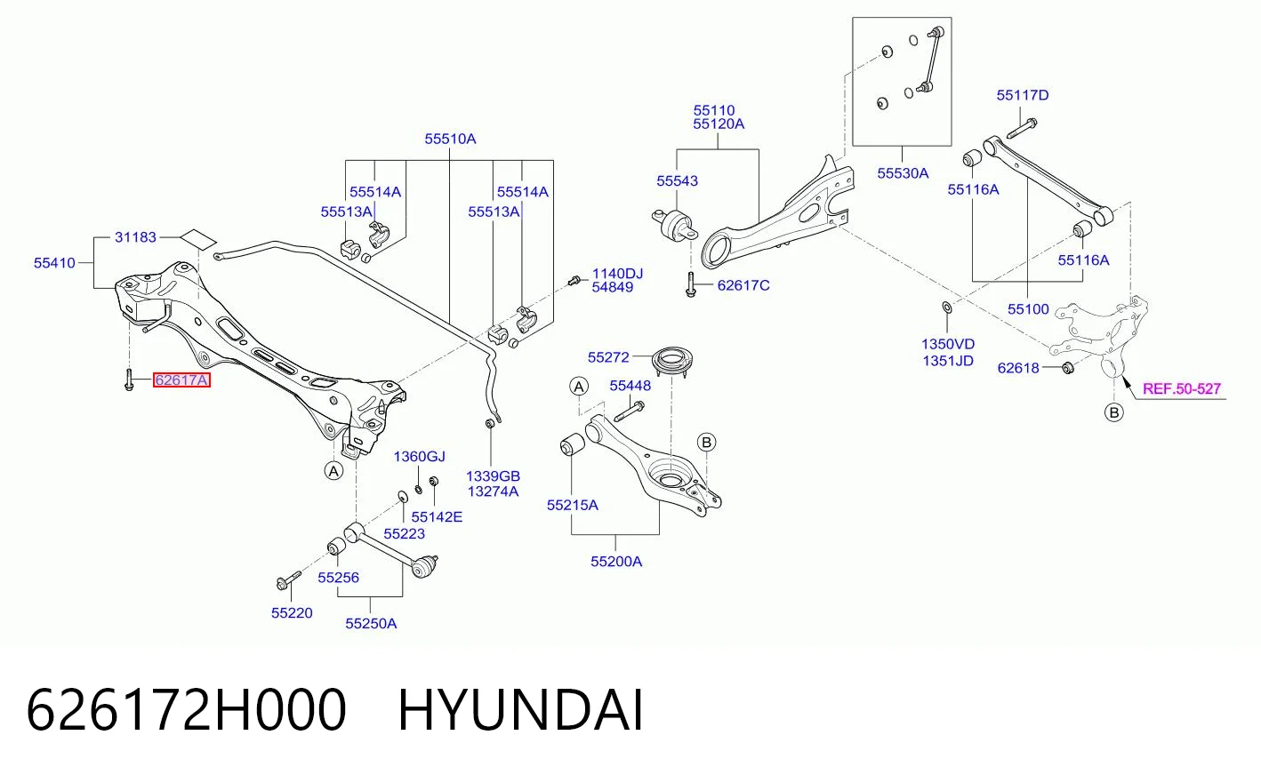 626172H000 Hyundai/Kia 