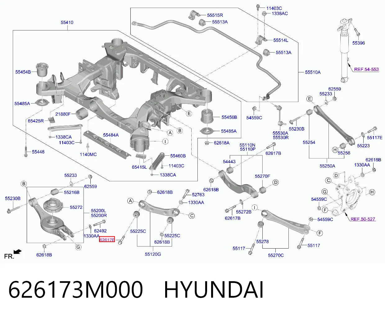 626173M000 Hyundai/Kia 