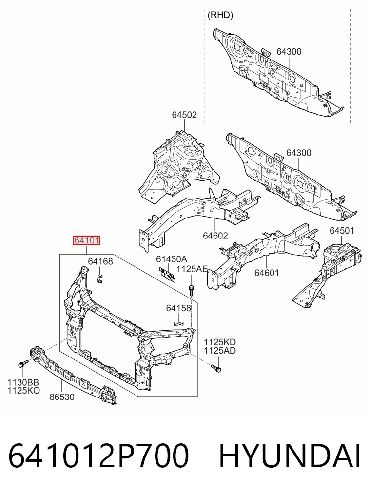 Рамка радиатора 3289200 Starline