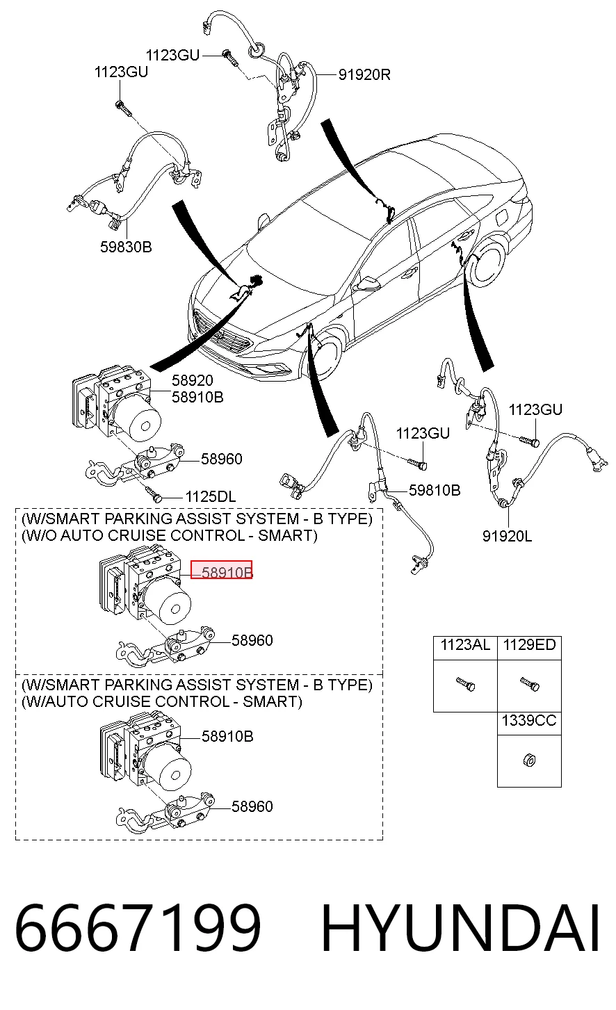 Гидроблок АБС Hyundai Sonata VII седан (LF) (2014 - 2023) цена, от 32.03 USD
