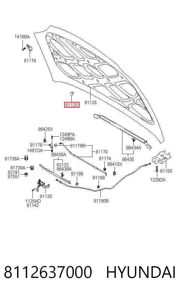 Купить 30863074 AND Термоизоляция передка