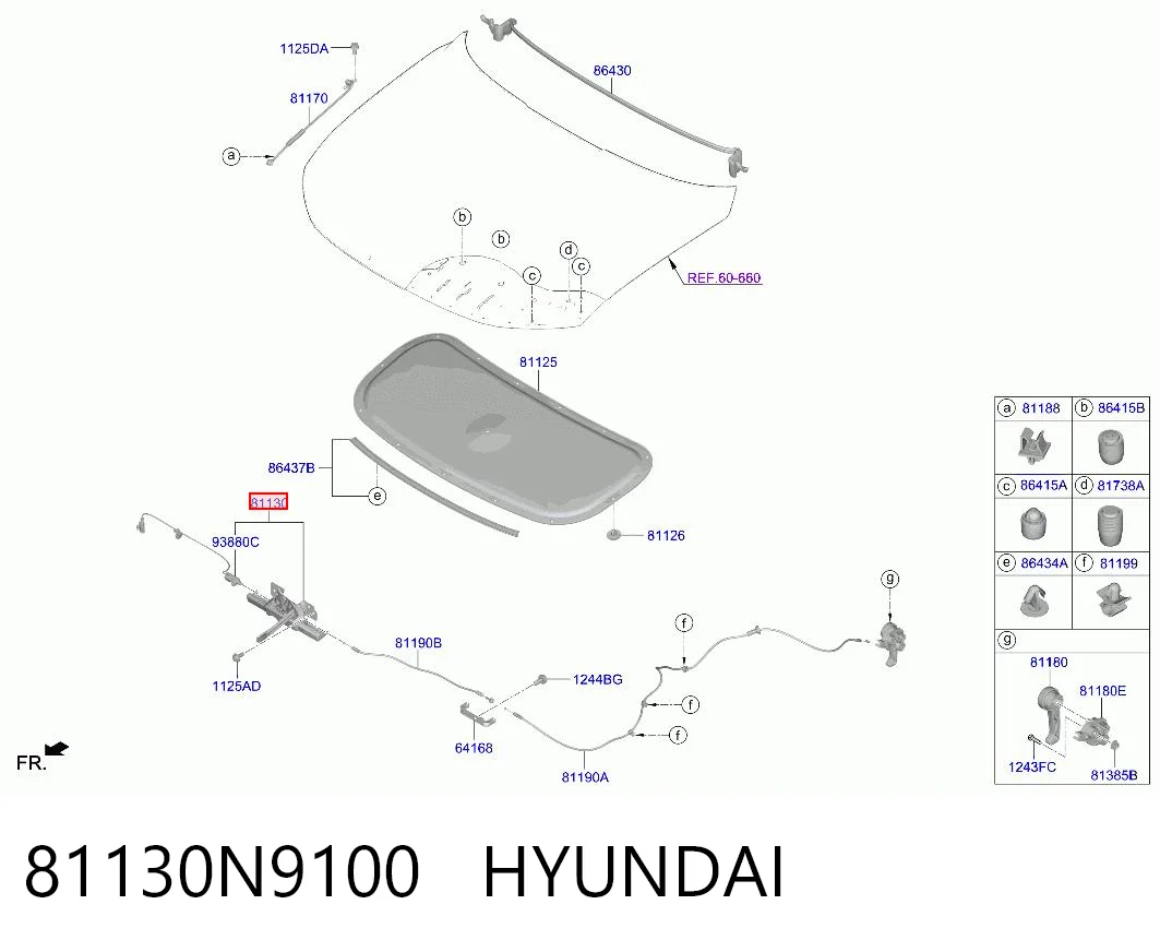 81130N9100 Hyundai/Kia