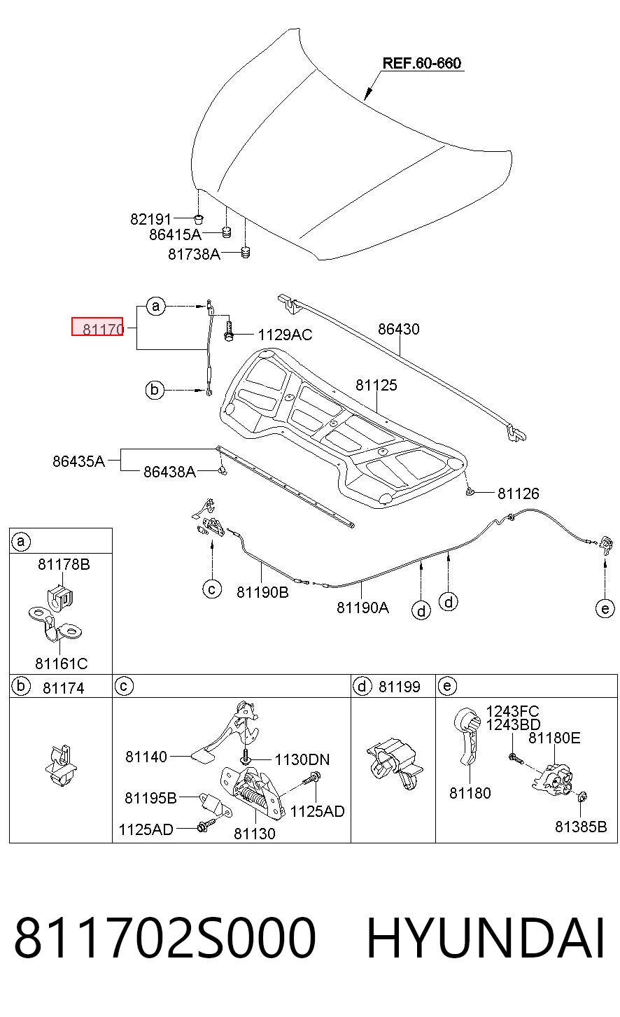 811702S000 Hyundai/Kia 