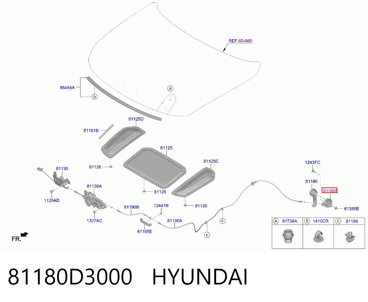 81180D3000 Hyundai/Kia 