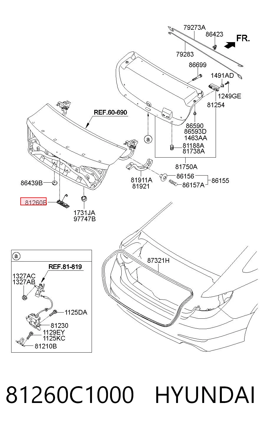 81260C1000 Hyundai/Kia 