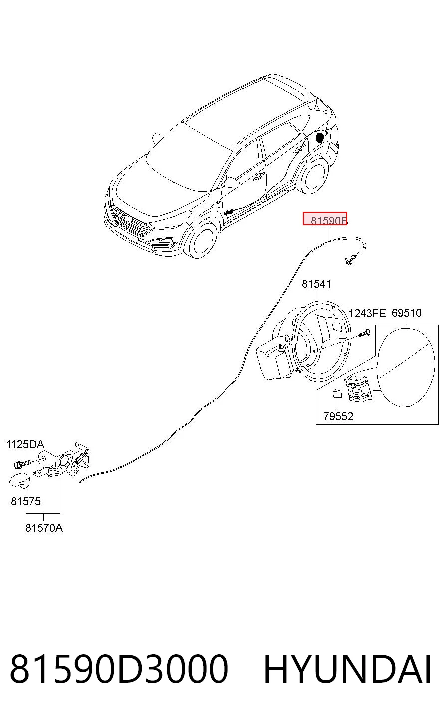 81590D3000 Hyundai/Kia 