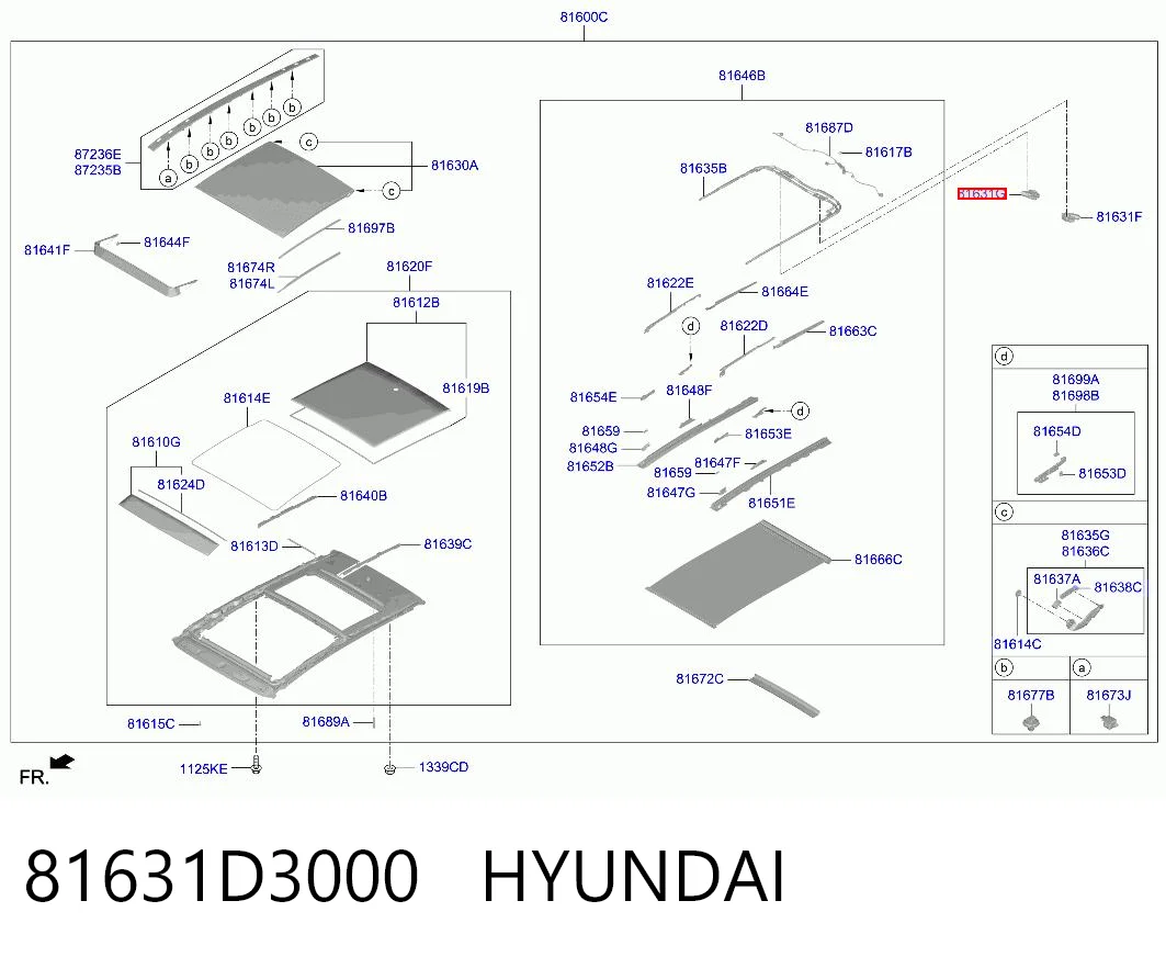 81631D3000 Hyundai/Kia 