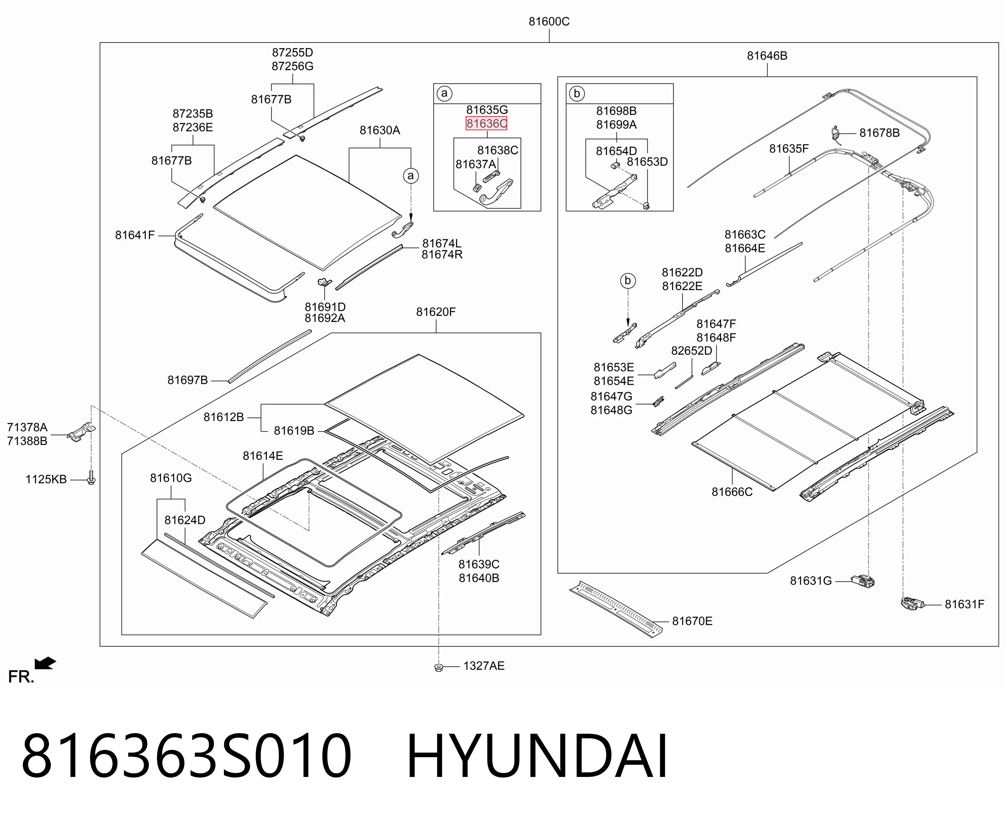 816363S010 Hyundai/Kia 