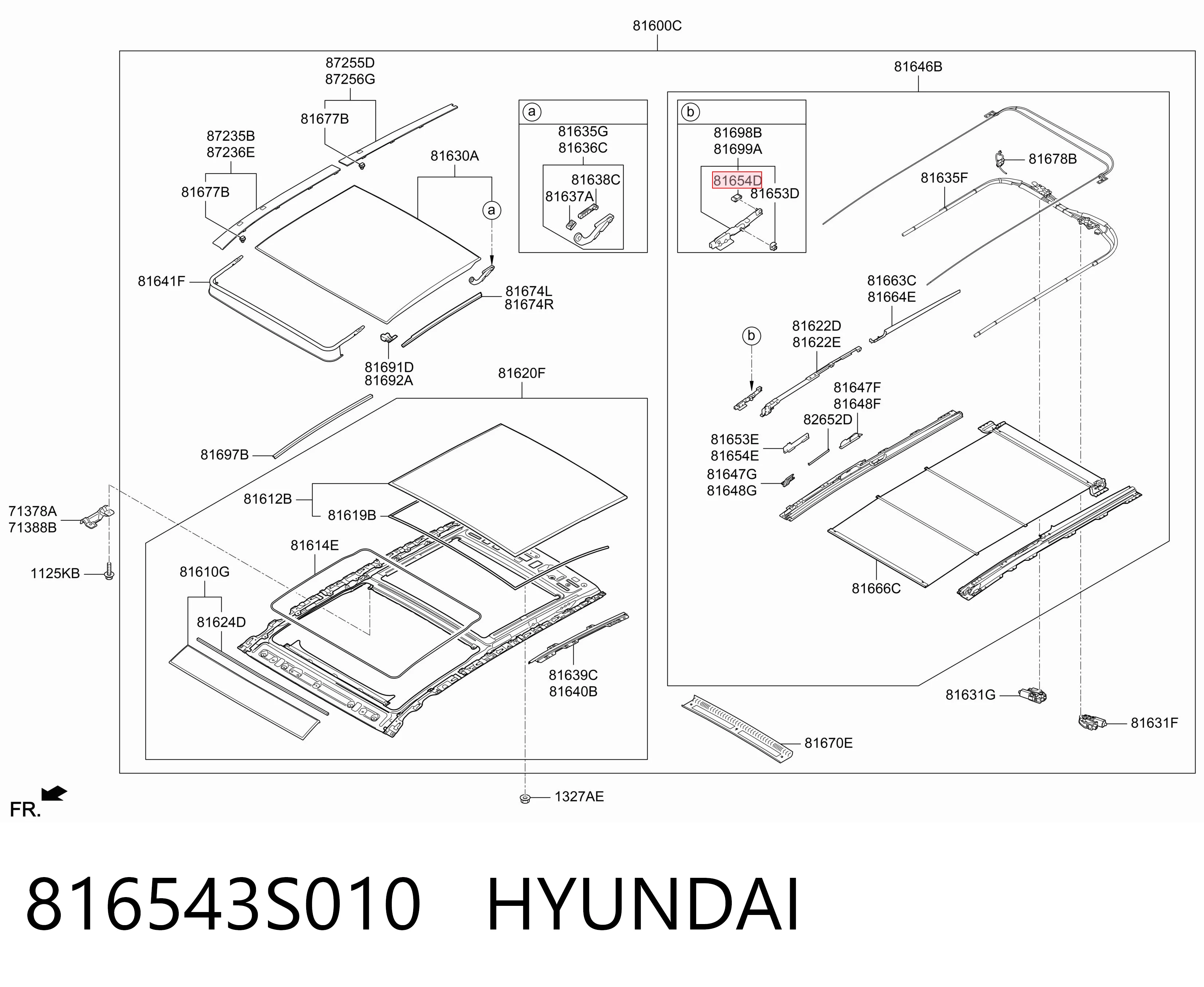 816543S010 Hyundai/Kia