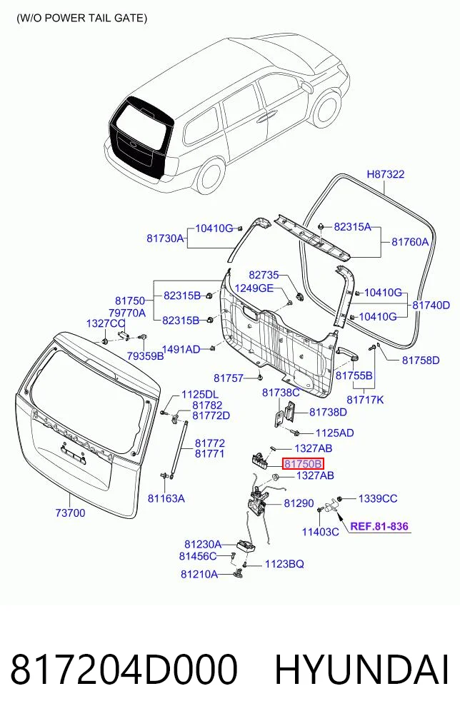 817204D000 Hyundai/Kia 