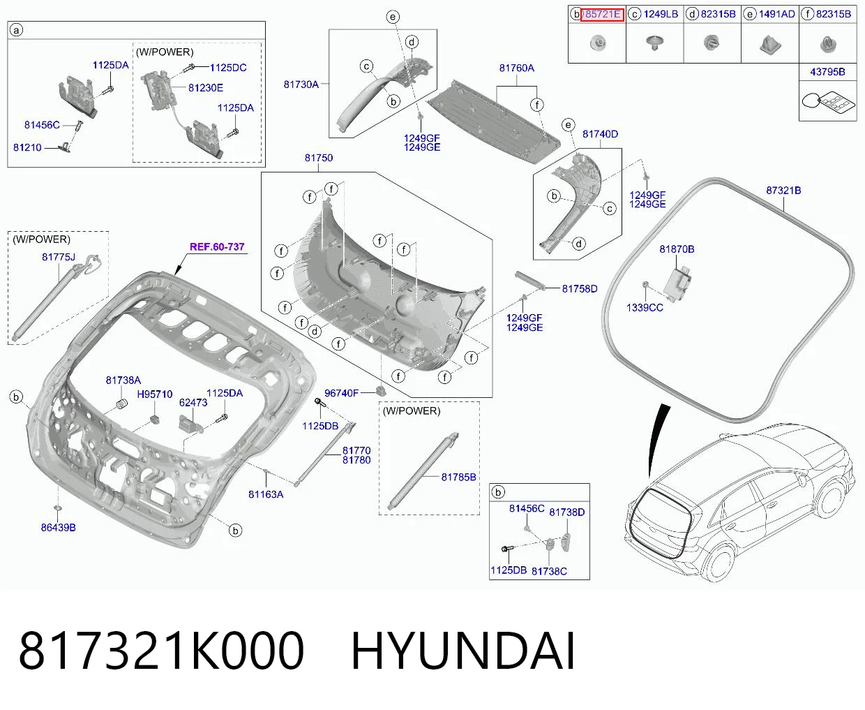 817321K000 Hyundai/Kia 